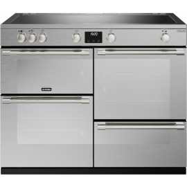 Stoves Sterling Deluxe D1100Ei ZLS Stainless Steel 110cm Induction Range Cooker 444411483