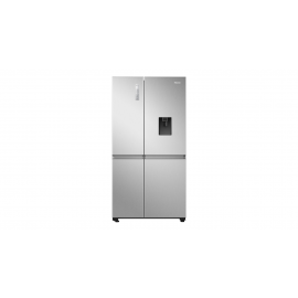 HISENSE PureFlat RS840N4WCE American-Style Smart Fridge Freezer - Stainless Steel