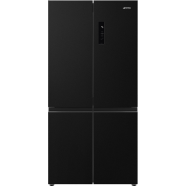 Smeg FQI60KD 91cm Dark Inox Four Door American Fridge Freezer