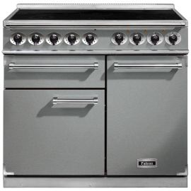 Falcon 1000 Deluxe Induction Range Cooker Stainless Steel And Chrome F1000DXEISS/C-