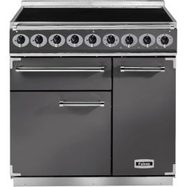 Falcon 900 Deluxe Induction Range Cooker Slate And Nickle F900DXEISL/N-EU Display Model 2 months warranty