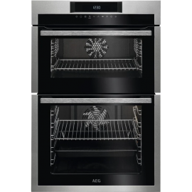 AEG DCE731110M Built In Double Oven Electric - Stainless Steel