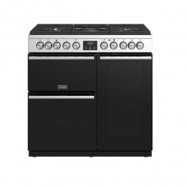 Stoves Precision Deluxe S900DF 444411485 Stainless Steel Dual Fuel Range Cooker