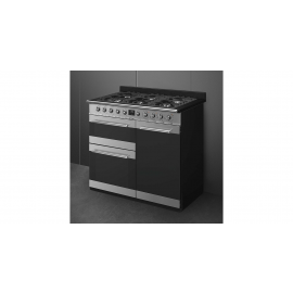 Smeg SY103 Range Cooker Dual Fuel - Stainless Steel