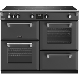 Stoves Richmond Deluxe D1100Ei TCH Anthracite Grey (Matte Finish) 110cm Induction Range Cooker 444411590
