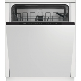 Beko DIN15C20 Integrated Dishwasher - Stainless Steel 