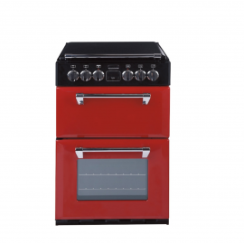 Stoves 444444727 Richmond 60cm Gas Cooker with Double Oven - Jalapeno Red