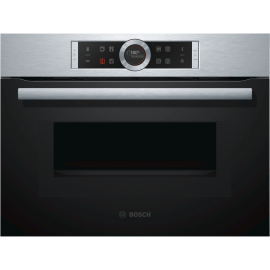 BOSCH Series 8 CMG633BS1B Built-in Combination Microwave - Stainless Steel