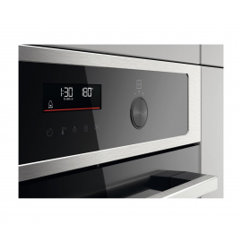 Zanussi ZOHNA7XN Built In Electric Single Oven - Stainless Steel / Black - A+ Rated