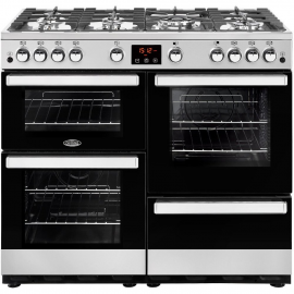 Belling Cookcentre Stainless Steel Gas Range Cooker 444411727