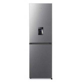 Teknix FFH1825WS Fridge Freezer F/F + Water Dispenser S/S