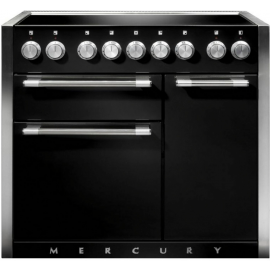 Mercury 1000 Induction Range Cooker Ash Black MCY1000EIAB (display model)