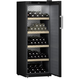 Liebherr - GrandCru 196 Bottle Freestanding Wine Cabinet - WSbli 5031 - Solid Door