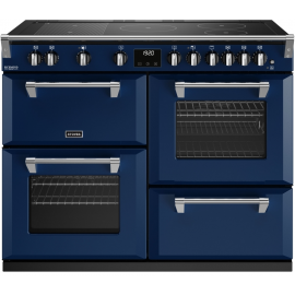 Stoves Richmond Deluxe D1100Ei RTY Midnight Blue 110cm Induction Range Cooker 444411586