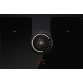 Elica NT-ONE-DO Hood and Cooktop - Black
