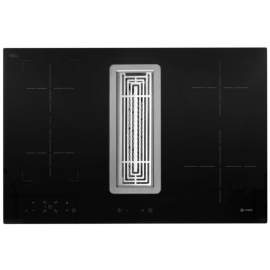 Caple DD810BK Induction Hob With Downdraft Extractor