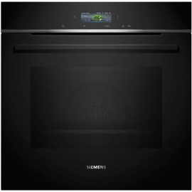 Siemens HB772G1B1B iQ700 Built In Pyrolytic activeClean Single Oven in Black
