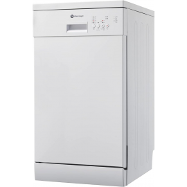 White Knight FS45DW52W 45cm Slimline Dishwasher - White - 10 Place Settings
