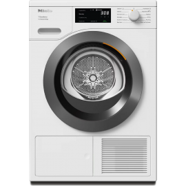 Miele T1 Graphite TED645WP 9kg Heat Pump Tumble Dryer - White