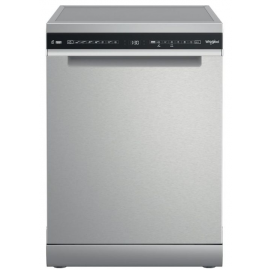 Whirlpool W7FHS51XUK Standard Dishwasher - Stainless Steel - B Rated