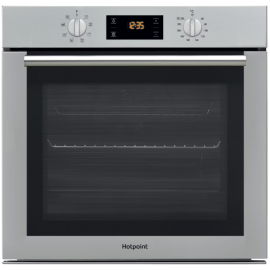 Hotpoint SA4544HIX Class 4 Multiflow Built-In Electric Single Oven, Inox, A Rated