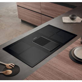 HOTPOINT PVH92BK/FKIT 90CM INDUCTION HOB WITH DOWNDRAFT EXTRACTOR