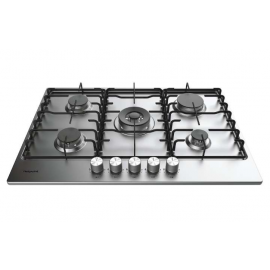 Hotpoint PPH75GDFIXUK 75cm 5 Burner Gas Hob in Stainless Steel