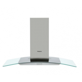 Hotpoint PHGC9.4FLMX 90 cm Chimney Cooker Hood - Stainless Steel