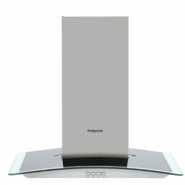 Hotpoint PHGC6.4FLMX 60 cm Chimney Cooker Hood - Stainless Steel