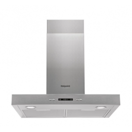 Hotpoint PHBS6.7FLLIX 60cm Chimney Cooker Hood, Stainless Steel, B Rated