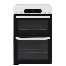Hotpoint HDM67V9CMW/U 60cm Electric Cooker with Ceramic Hob - White - A/A Rated