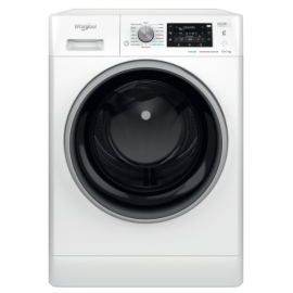 Whirlpool FFWDD1074269BSVUK Freestanding 10/7kg 1400rpm Washer Dryer in White