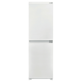 Indesit EIB150502DUK Low Frost Integrated Fridge Freezer, Sliding Hinge, 50/50, White