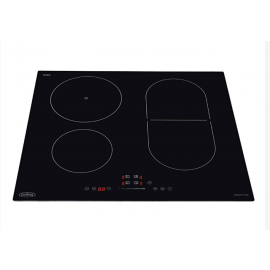 Belling Black IHL602 60cm Touch Control Four Zone Electric Induction Hob