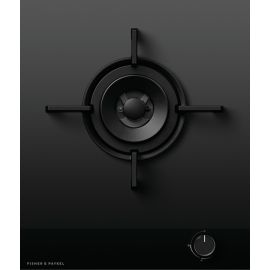 Fisher & Paykel CG451DLPGB4 1 Burner Gas on Glass Hob - Black