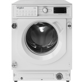 Whirlpool BIWDWG961485 Integrated 9/6kg 1400rpm FreshCare Washer Dryer in White
