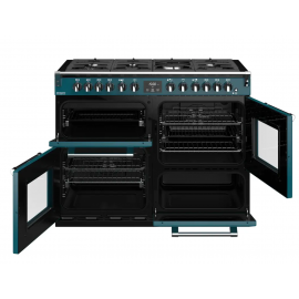 Stoves Richmond Deluxe S1100DF 444411575 110cm Kingfisher Teal Dual Fuel Range Cooker