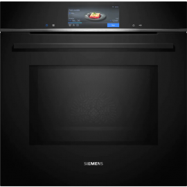 Siemens HM778GMB1B Built-In Electric Single Oven with Microwave Function