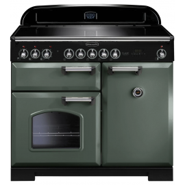 Rangemaster CDL100EIMG/C Classic Deluxe 100cm Induction Range Cooker – MINERAL GREEN