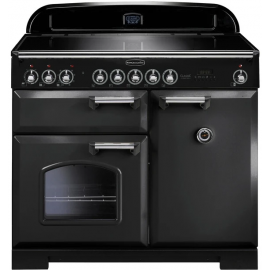 Rangemaster CDL100EICB/C Classic Deluxe 100cm Induction Range Cooker 128610 – CHARCOAL BLACK
