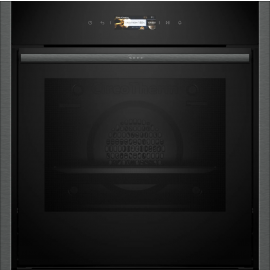 N70 Slide and Hide B54CR71G0B Built In Self Cleaning Electric Single Oven, Grey Graphite