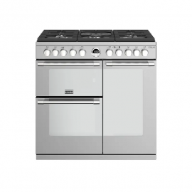 Stoves Sterling Deluxe S900DF 444411459 90cm Stainless Steel Dual Fuel Range Cooker