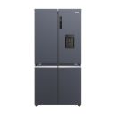 Haier HCR5919EHMB 90cm 60/40 Frost Free American Fridge Freezer - Brushed Black