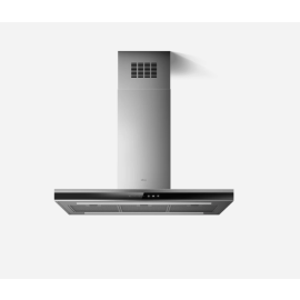 Elica ELEM-IS-BLSS180 Island Hood 90cm Wide Black/Stainless Steel