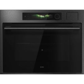 ASKO OCS64BSH 45cm Built-in Compact Oven with steam function - Black Steel