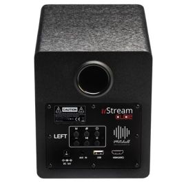 Mitchell Acoustics Ustream Cube Active stereo wireless Speakers - Black
