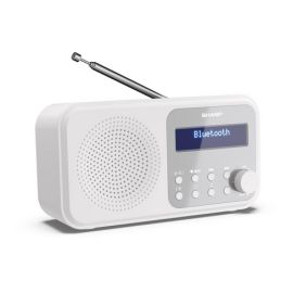 Sharp DR-P420 WH Tokyo Portable Digital Radio - White
