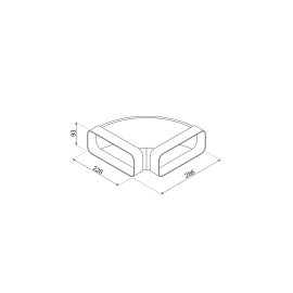 Smeg KITCH90 Connecting Kit 286mm