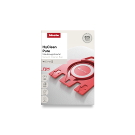 Miele FJMHYCLEANPURE Vacuum Cleaner Dustbags 4 Pack - Red