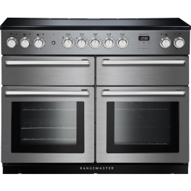 Rangemaster NEXUS SE 110EISS/C Stainless Steel with Brushed Chrome Trim 110cm Electric Induction Range Cooker